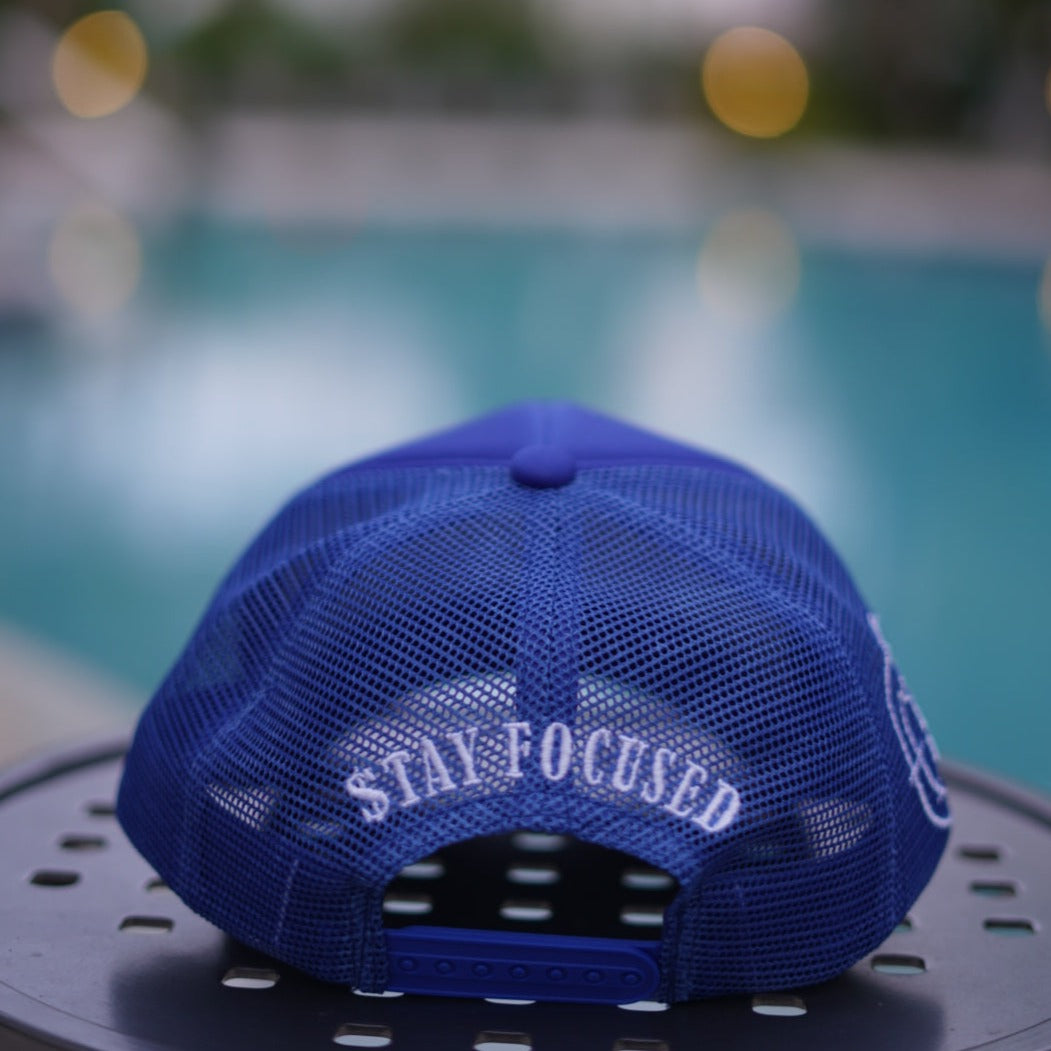SF TRUCKER HATS (BLUE)